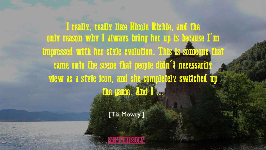 Reiterative Icon quotes by Tia Mowry