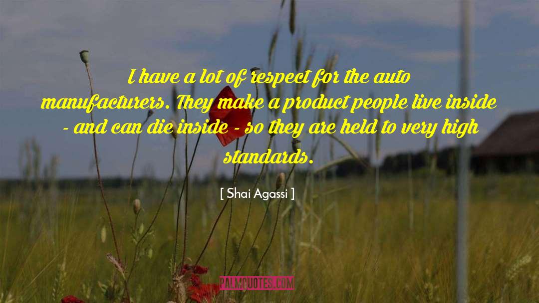 Reitman Auto quotes by Shai Agassi