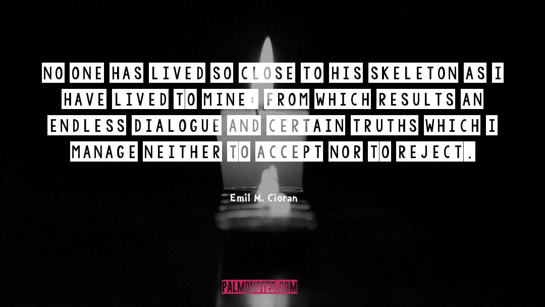 Reject quotes by Emil M. Cioran