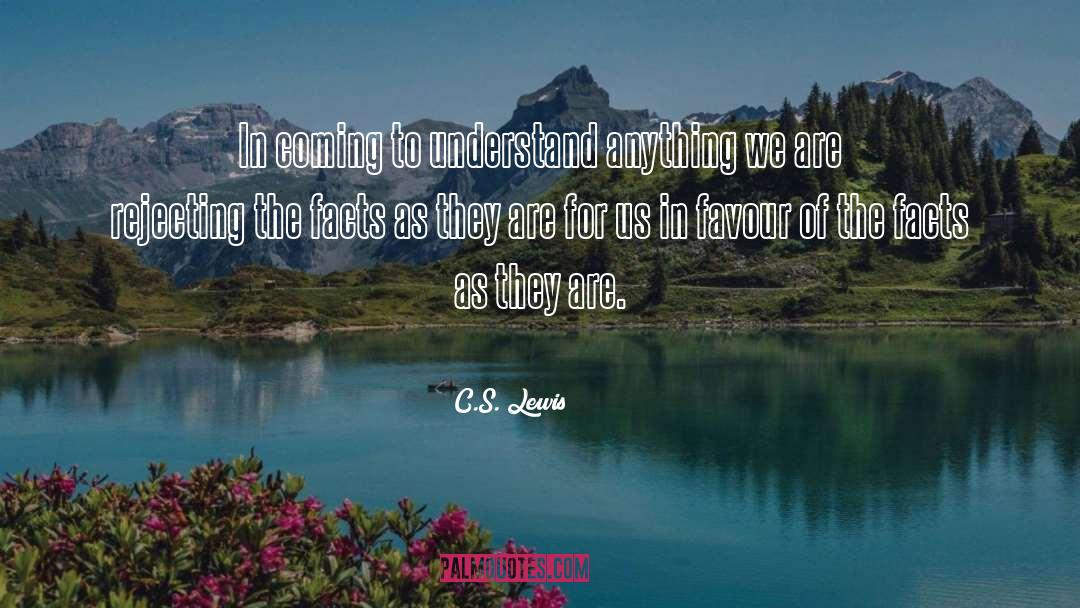 Rejecting quotes by C.S. Lewis
