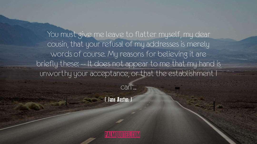 Rejection In Love Tagalog quotes by Jane Austen