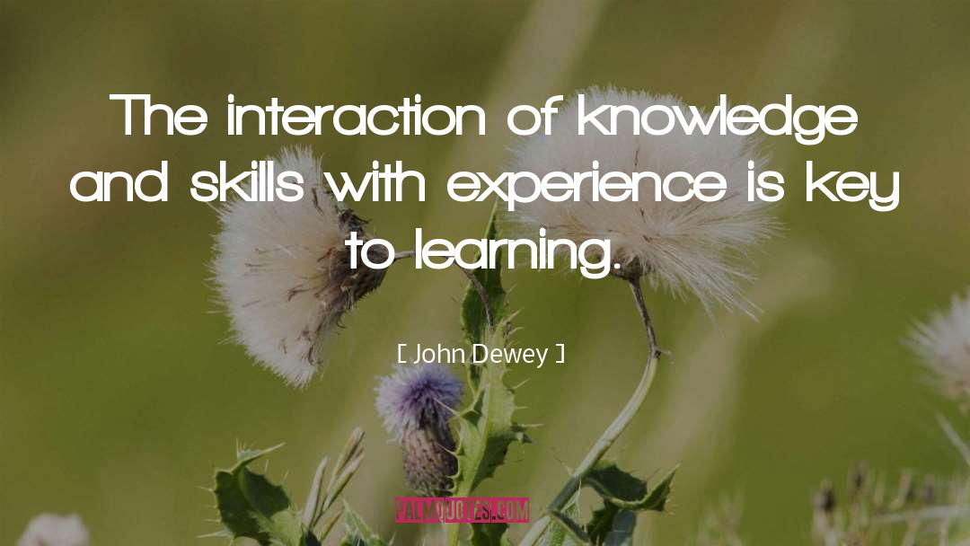 Rejection Of Knowledge quotes by John Dewey