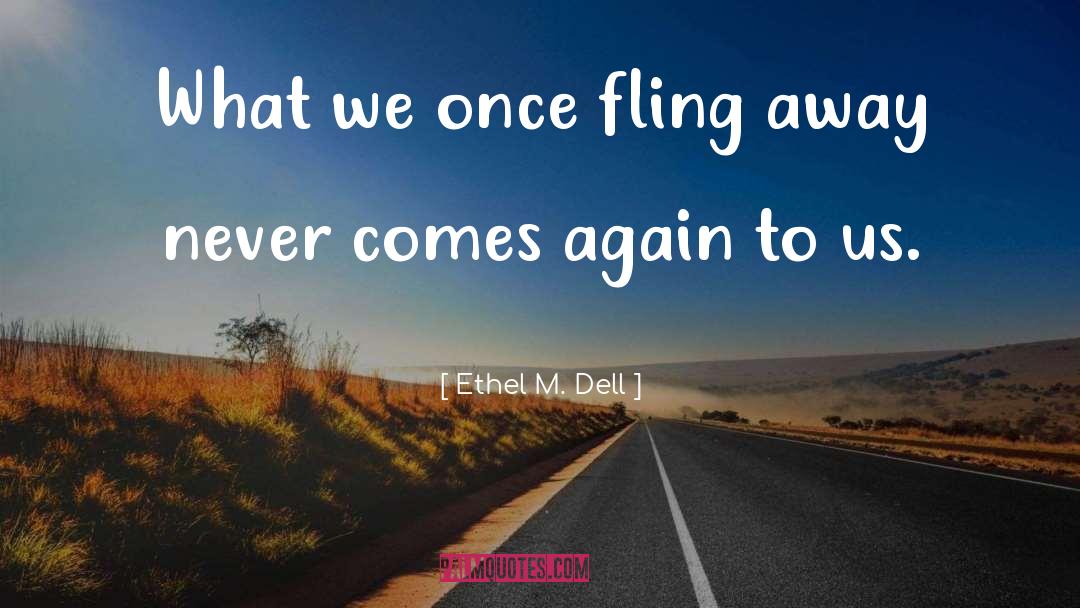 Rejection quotes by Ethel M. Dell