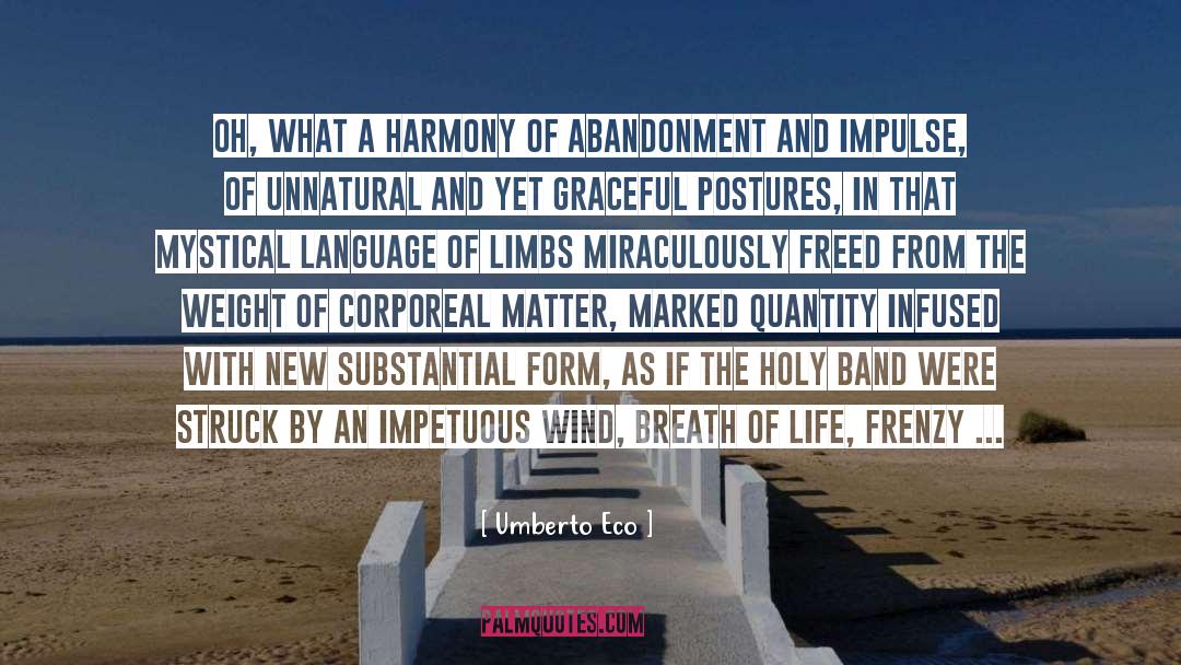 Rejoicing quotes by Umberto Eco