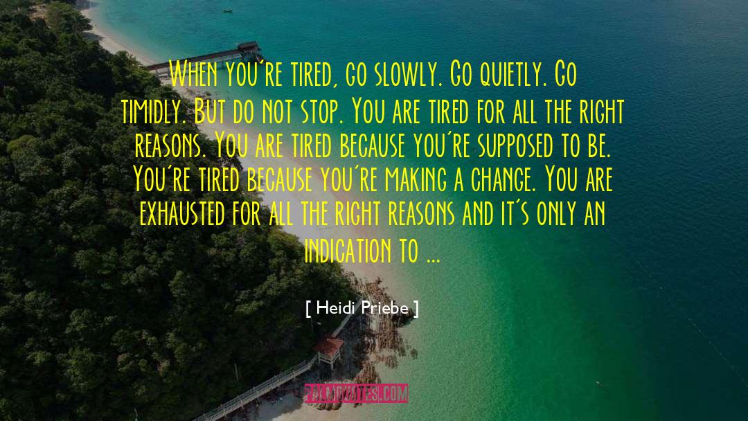 Rejuvenation quotes by Heidi Priebe