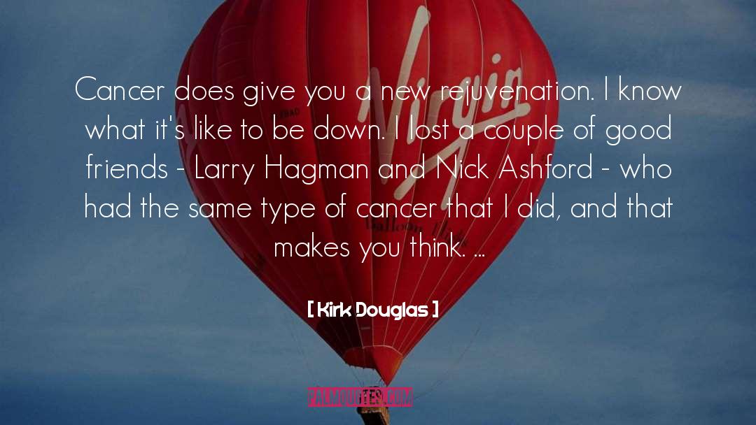 Rejuvenation quotes by Kirk Douglas