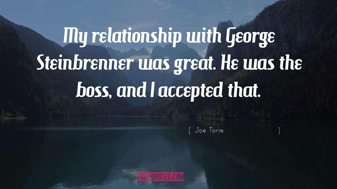 Relationship Books quotes by Joe Torre