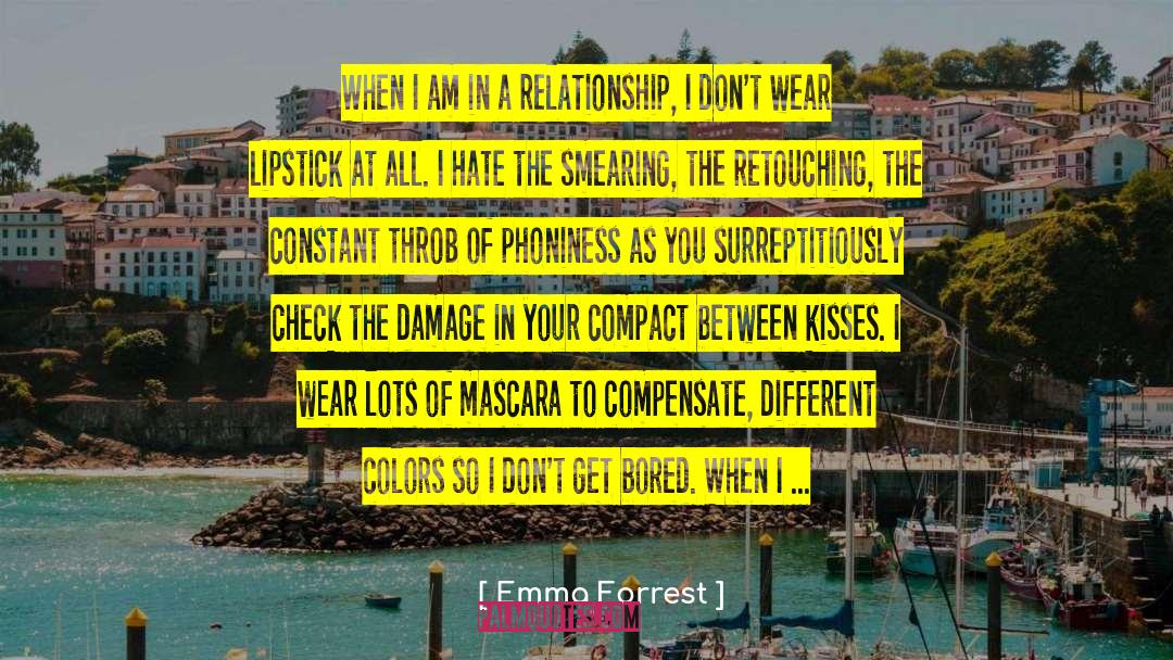 Relationship Boundaries quotes by Emma Forrest