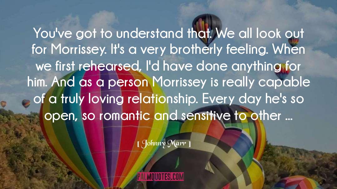 Relationship Complex quotes by Johnny Marr