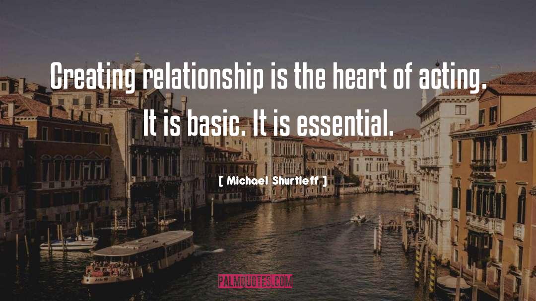 Relationship Complex quotes by Michael Shurtleff