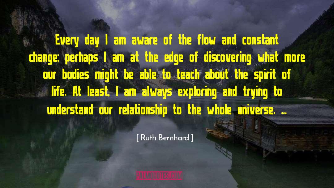 Relationship Dynamics quotes by Ruth Bernhard