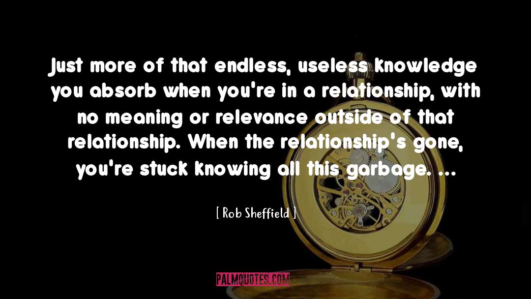 Relationship Dynamics quotes by Rob Sheffield