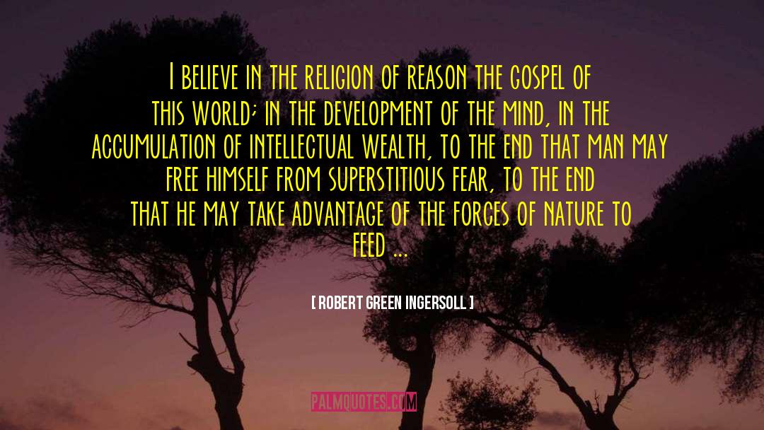 Relationship End quotes by Robert Green Ingersoll