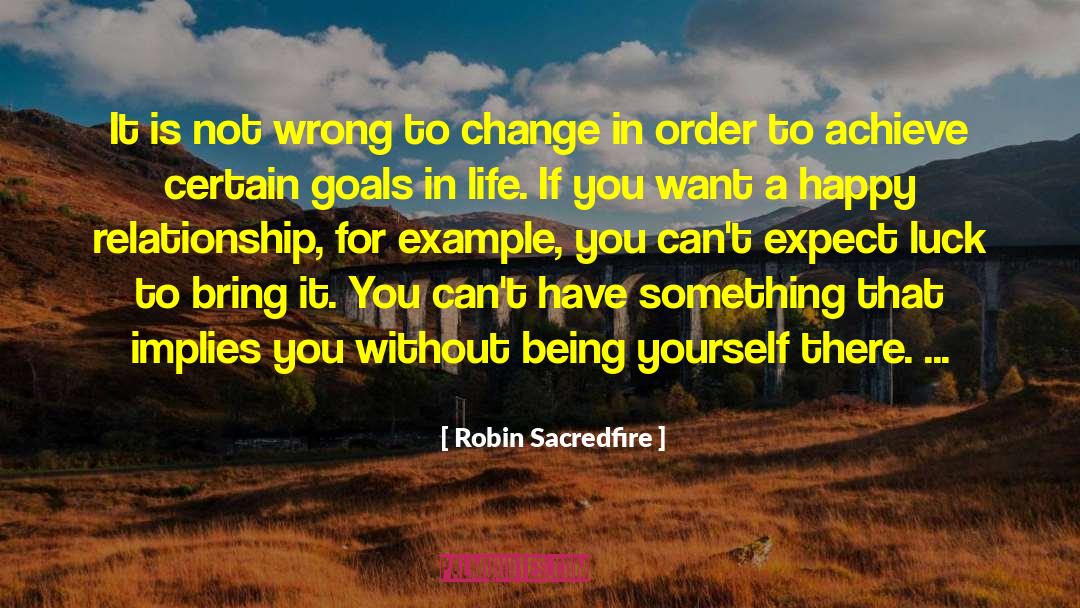 Relationship Experts quotes by Robin Sacredfire