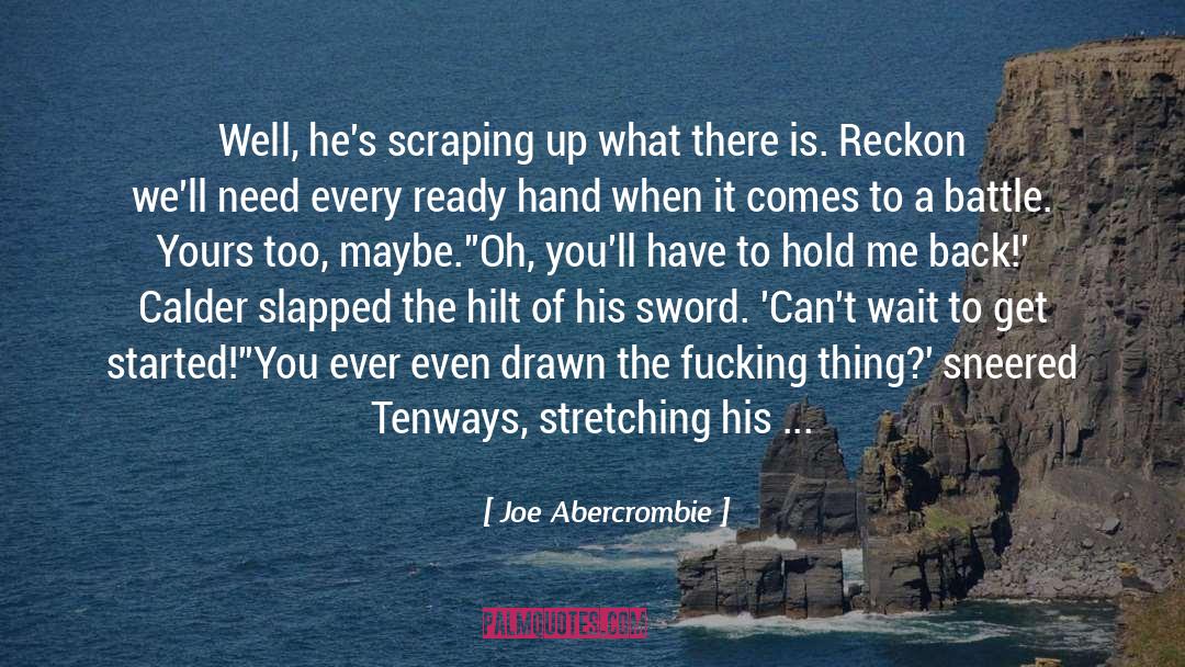 Relationship Humor quotes by Joe Abercrombie
