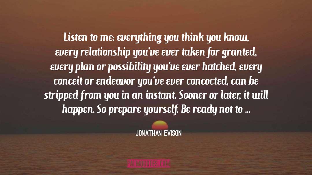 Relationship Issues quotes by Jonathan Evison