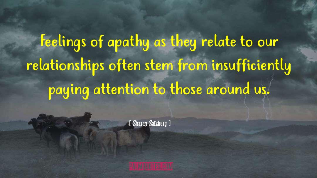 Relationship Issues quotes by Sharon Salzberg