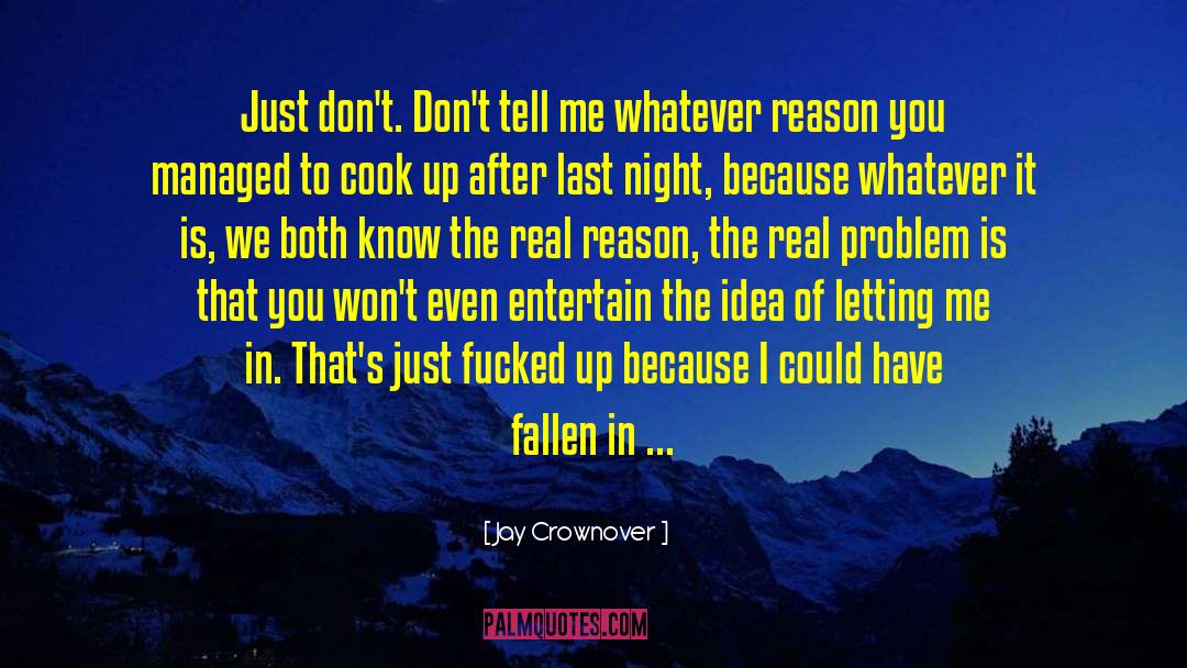 Relationship Of Love quotes by Jay Crownover