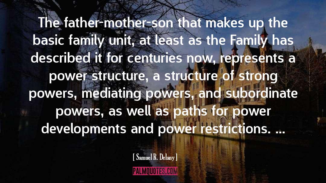Relationship Of Mother And Son quotes by Samuel R. Delany
