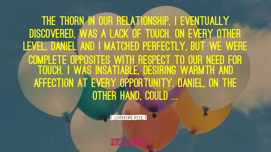 Relationship Online quotes by Samantha Hess