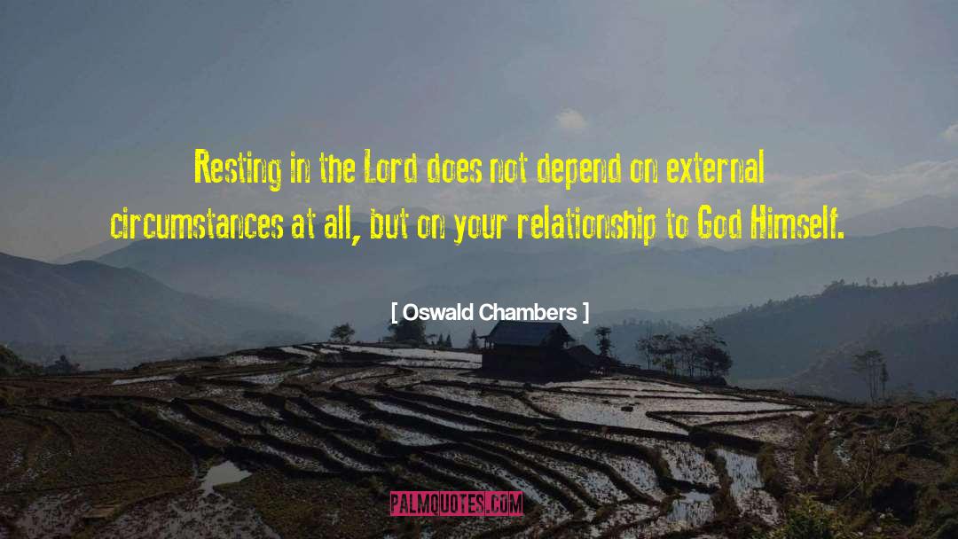 Relationship Paranoia quotes by Oswald Chambers