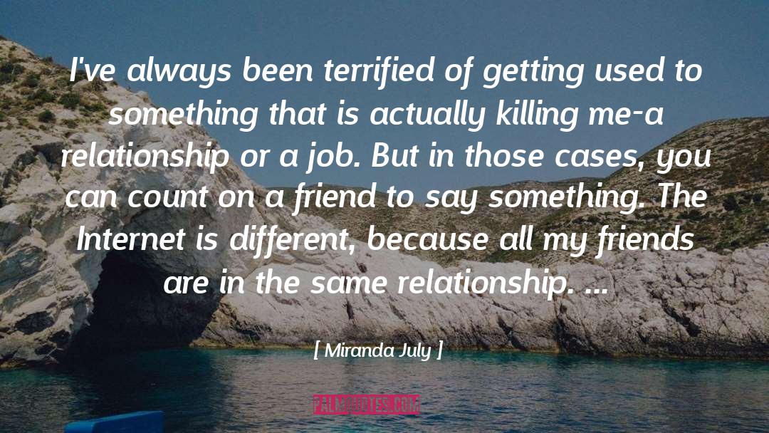 Relationship Struggles quotes by Miranda July