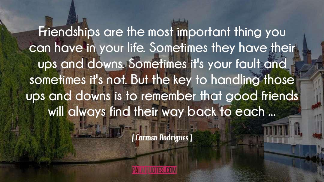 Relationship Ups And Downs quotes by Carmen Rodrigues