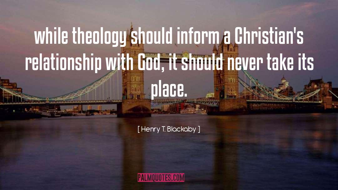 Relationship With God quotes by Henry T. Blackaby