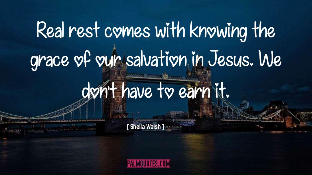 Relationship With Jesus quotes by Sheila Walsh