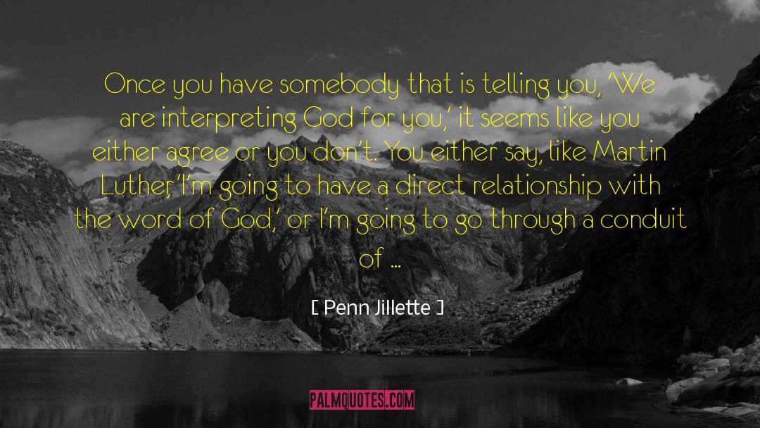 Relationship With Jesus quotes by Penn Jillette
