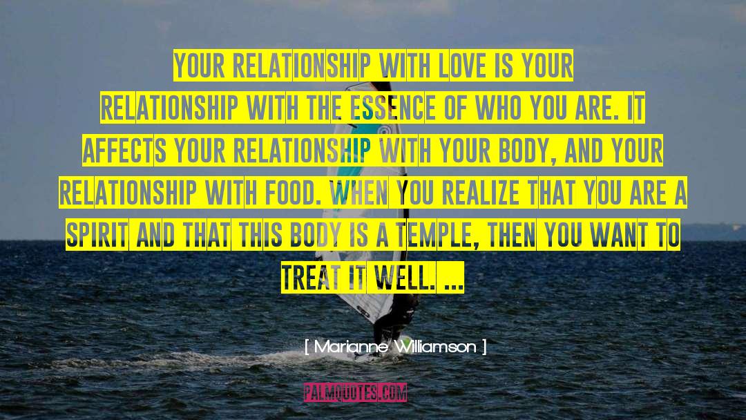 Relationship With Love quotes by Marianne Williamson