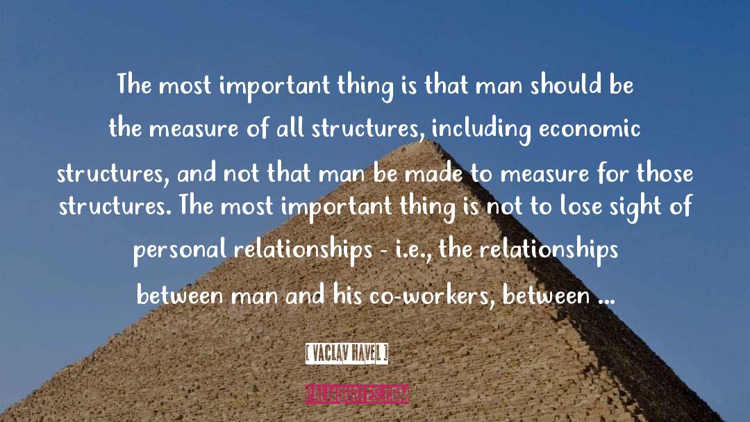 Relationships 101 quotes by Vaclav Havel