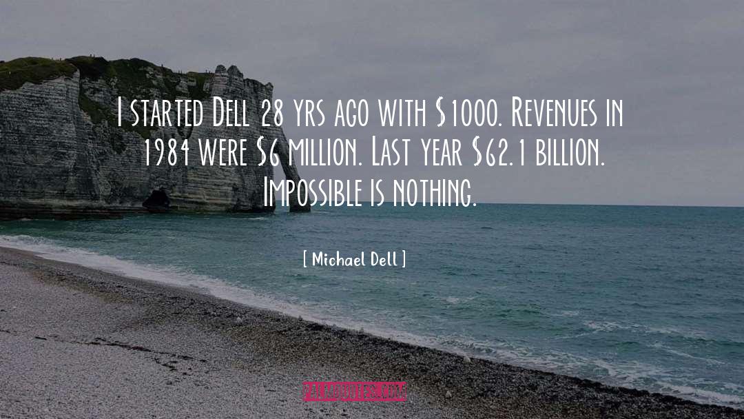 Relationships In 1984 quotes by Michael Dell