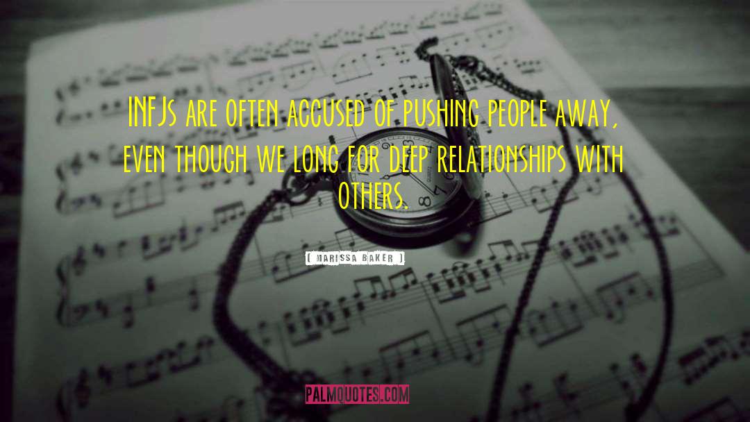 Relationships With Others quotes by Marissa Baker