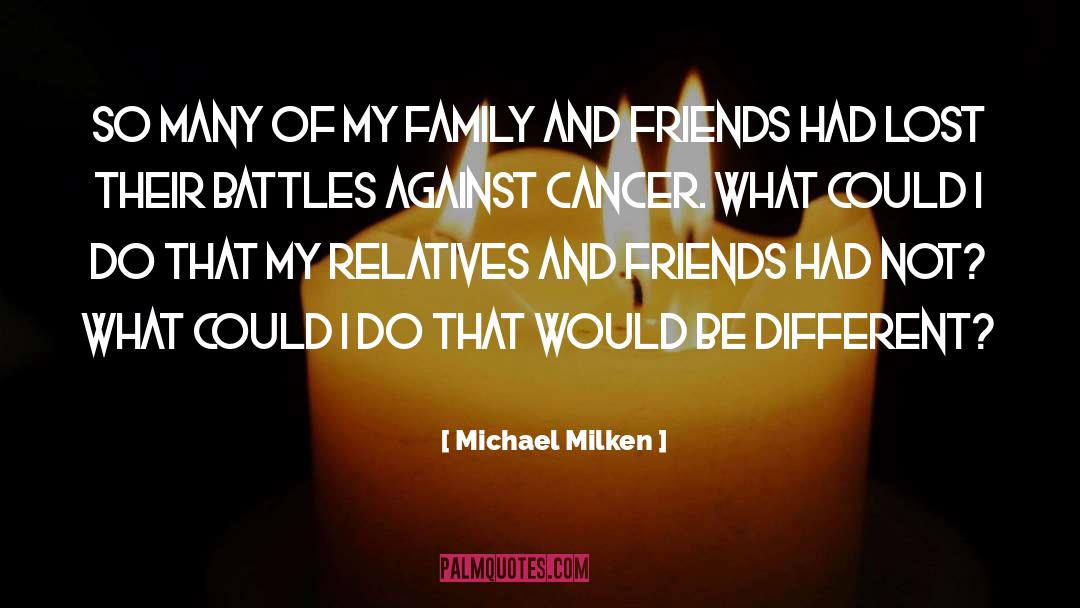 Relatives And Friends quotes by Michael Milken