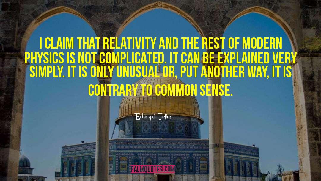 Relativity quotes by Edward Teller