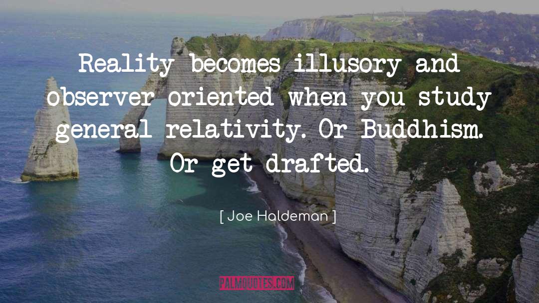 Relativity Spirituality quotes by Joe Haldeman