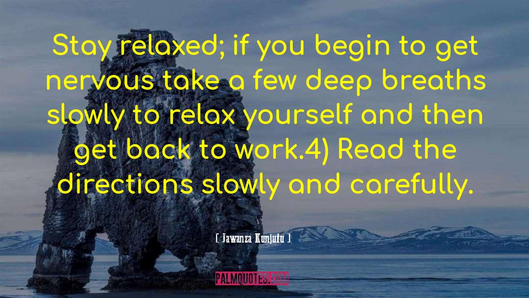 Relax Yourself quotes by Jawanza Kunjufu