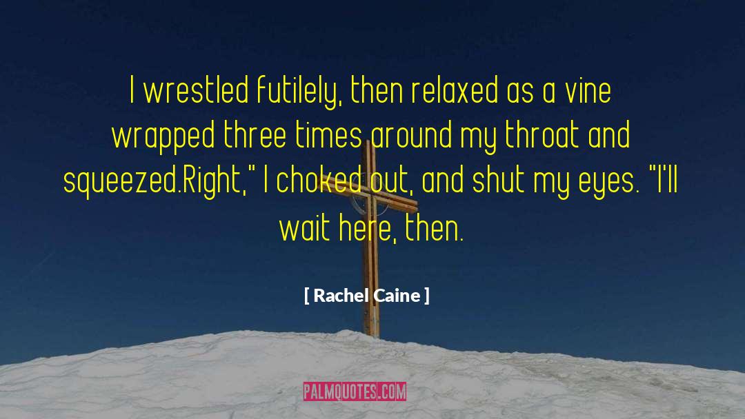 Relaxed quotes by Rachel Caine