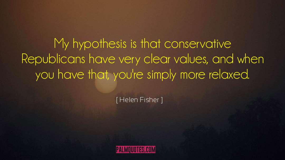 Relaxed quotes by Helen Fisher
