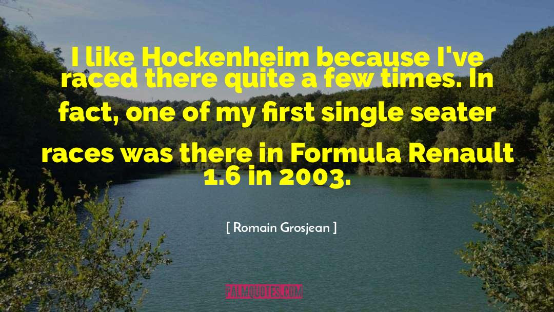 Relay Races quotes by Romain Grosjean