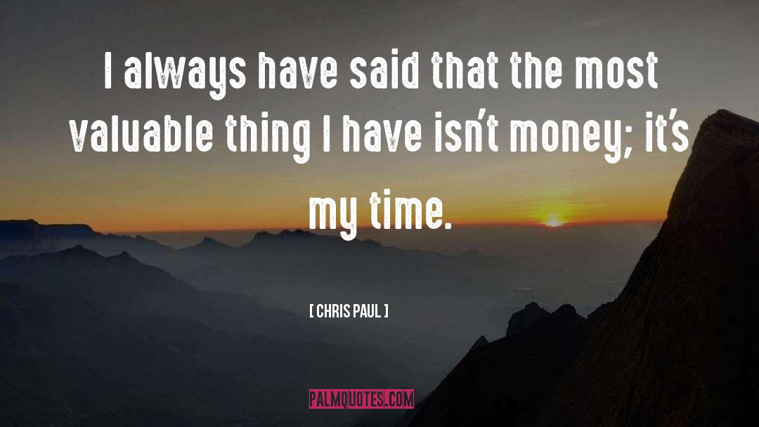 Release The Money quotes by Chris Paul