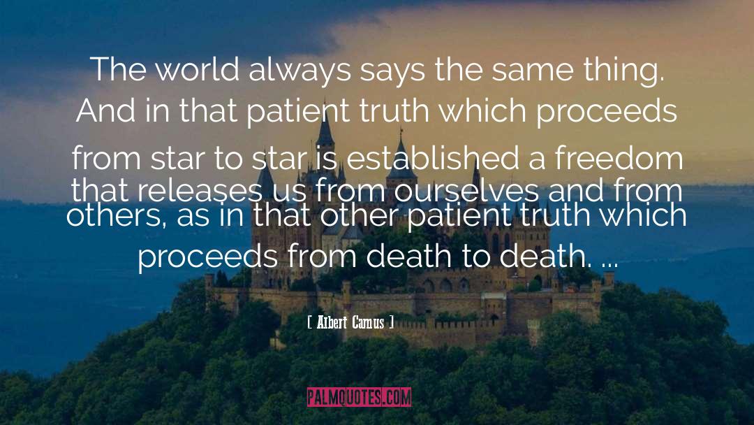 Releases quotes by Albert Camus