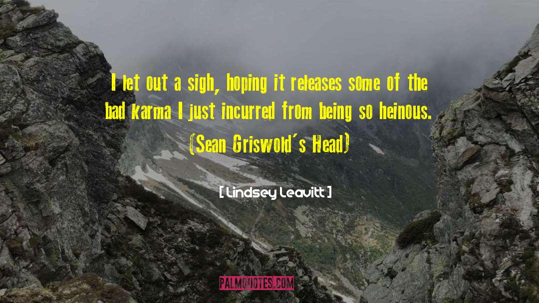 Releases quotes by Lindsey Leavitt