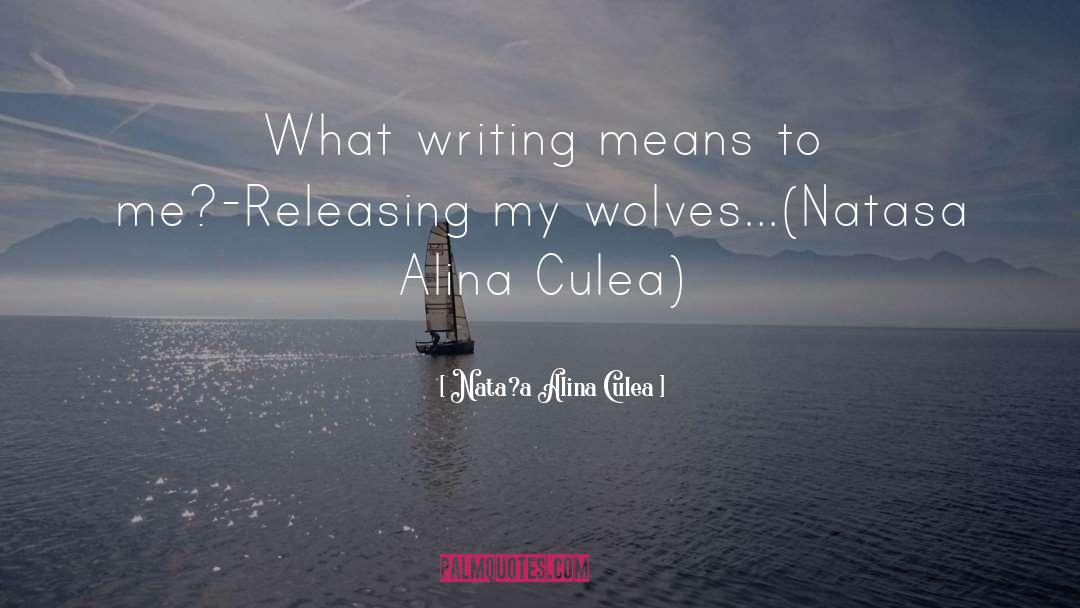 Releasing quotes by Nata?a Alina Culea