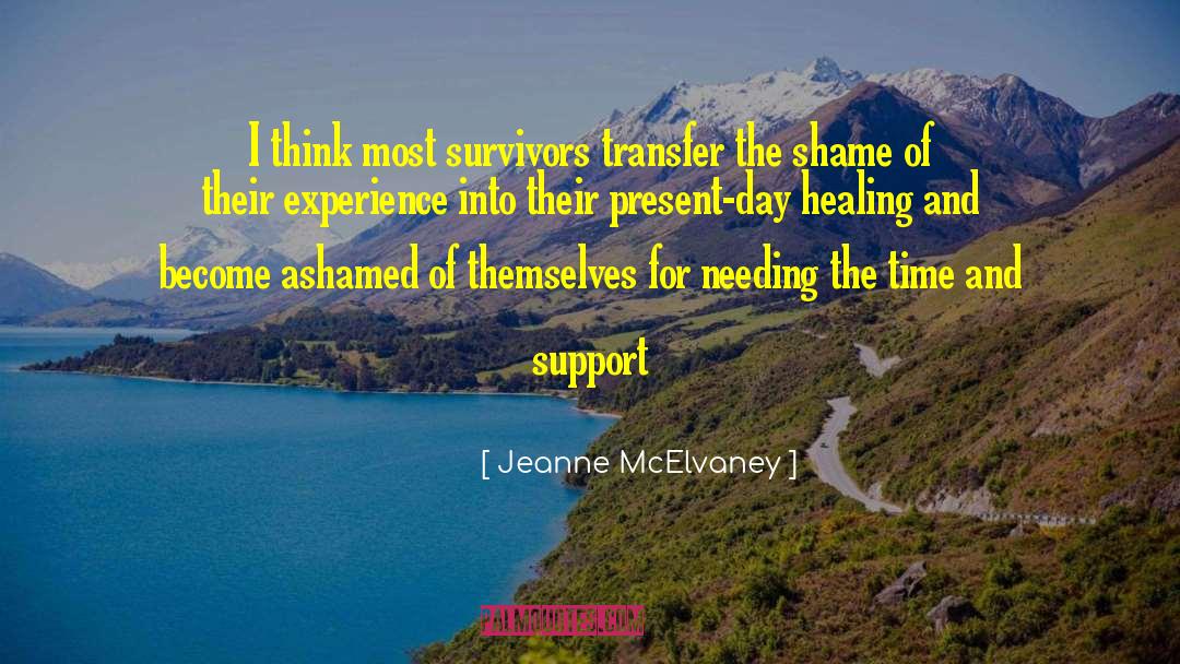 Releasing Shame quotes by Jeanne McElvaney