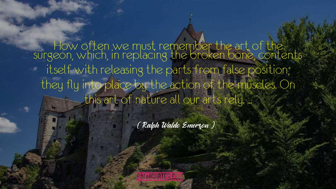 Releasing The Past quotes by Ralph Waldo Emerson