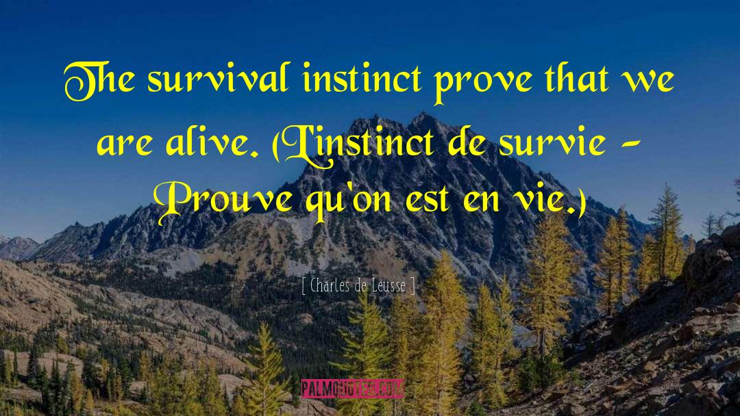 Relecture De Vie quotes by Charles De Leusse