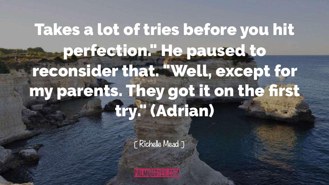 Relentless Perfection quotes by Richelle Mead