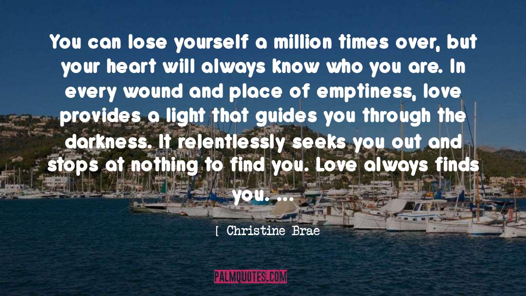 Relentlessly Love quotes by Christine Brae